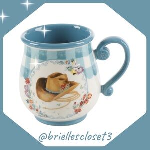 🌸 New The Pioneer Mug Coffee/Hot Tea Mug, Novelty Gingham Mug